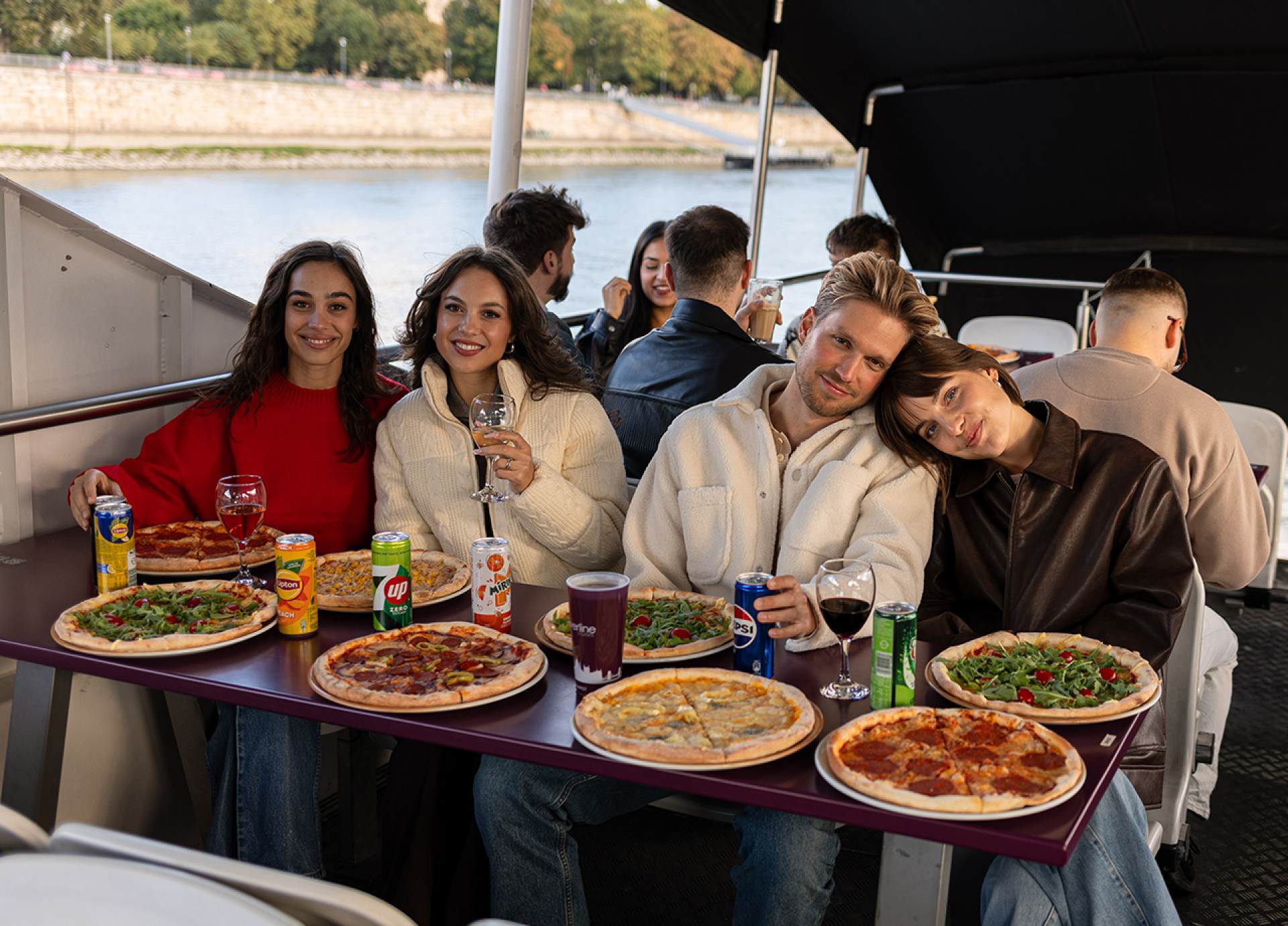 Crucero de Pizza en Budapest