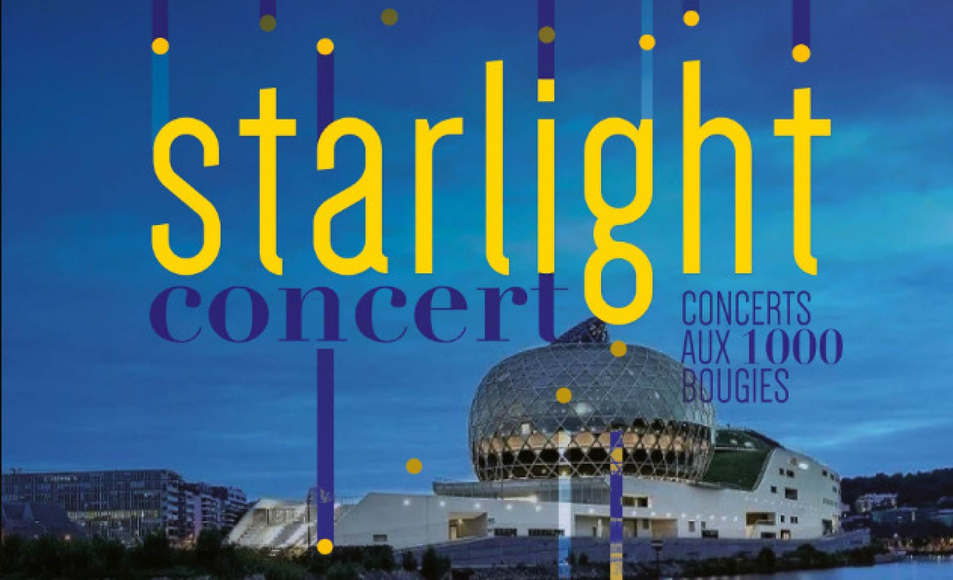 Concert Starlight, Concert pour 1000 bougies