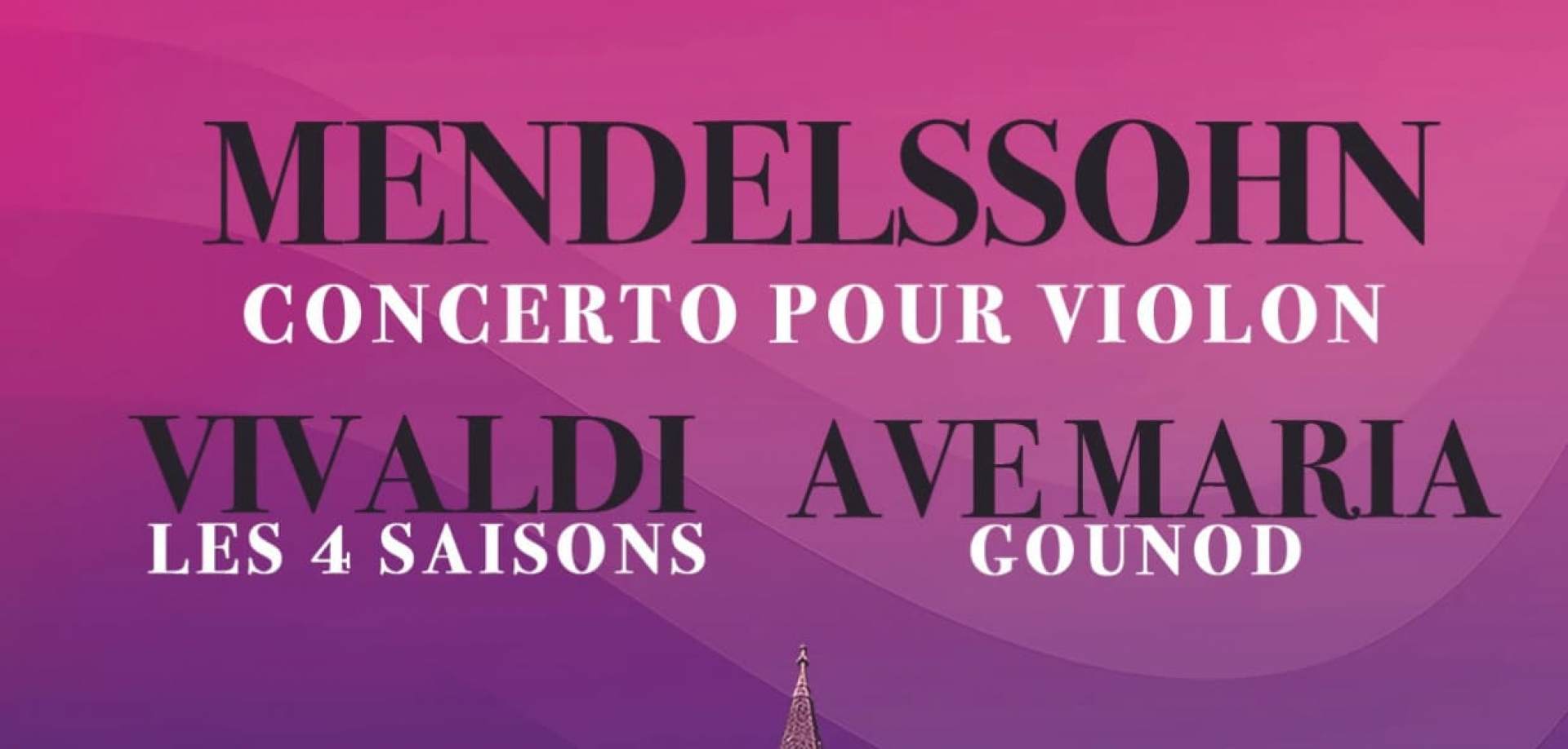 The Four Seasons by Vivaldi, Ave Maria, Mendelssohn Concerto