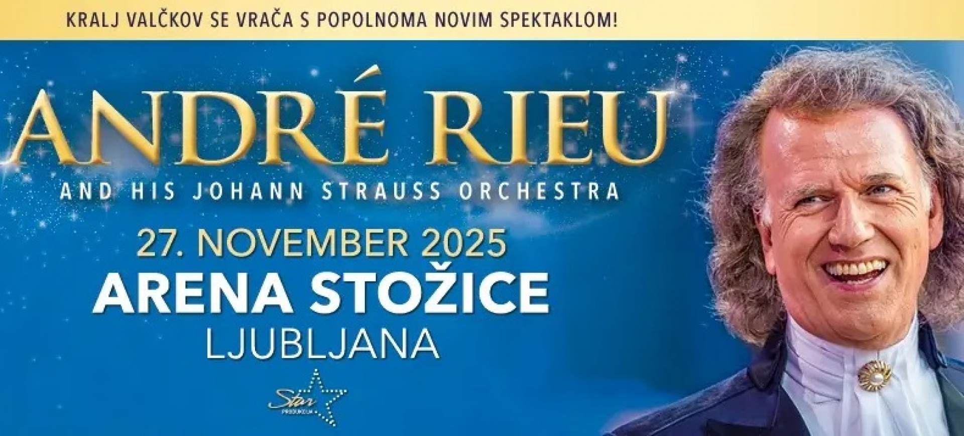 Andre Rieu e Johann Strauss Orchestra 2025