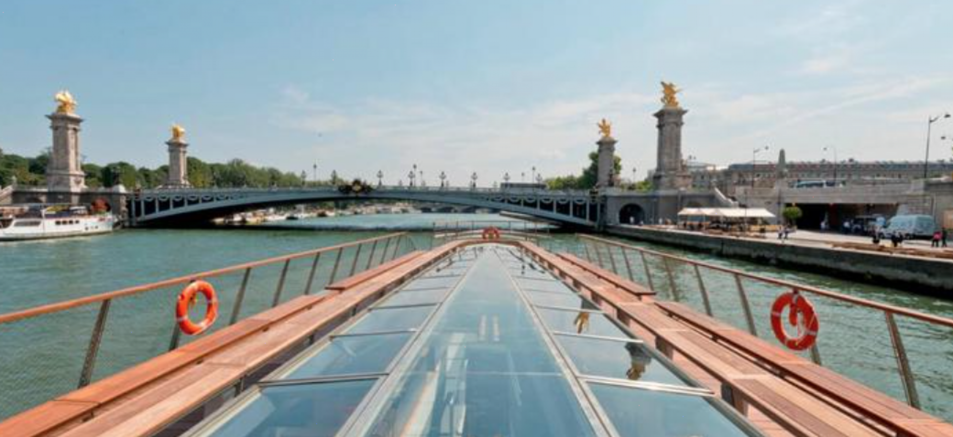 Partenza dalla Tour Eiffel