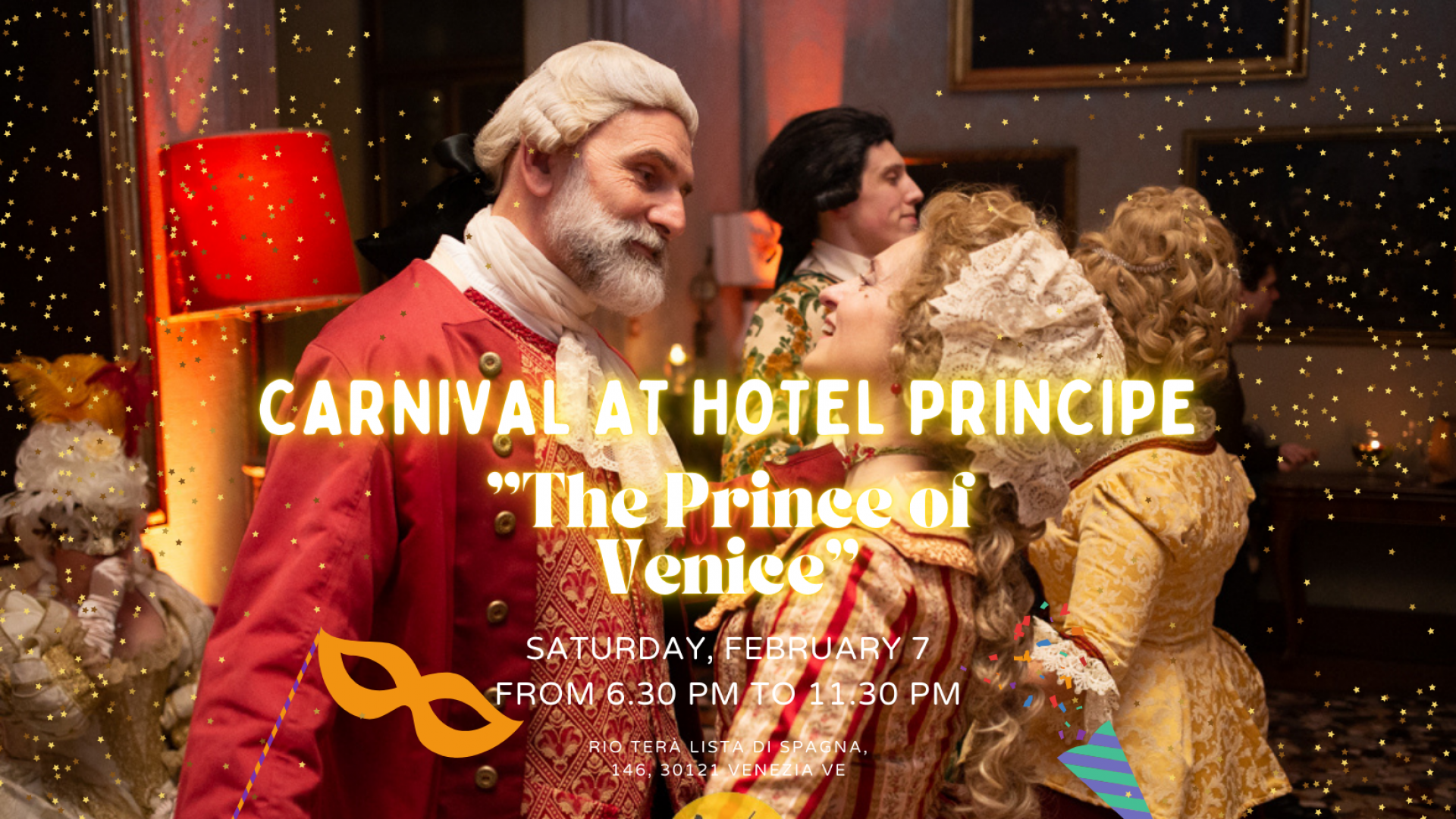 Il Principe del Carnevale di Venezia 2026