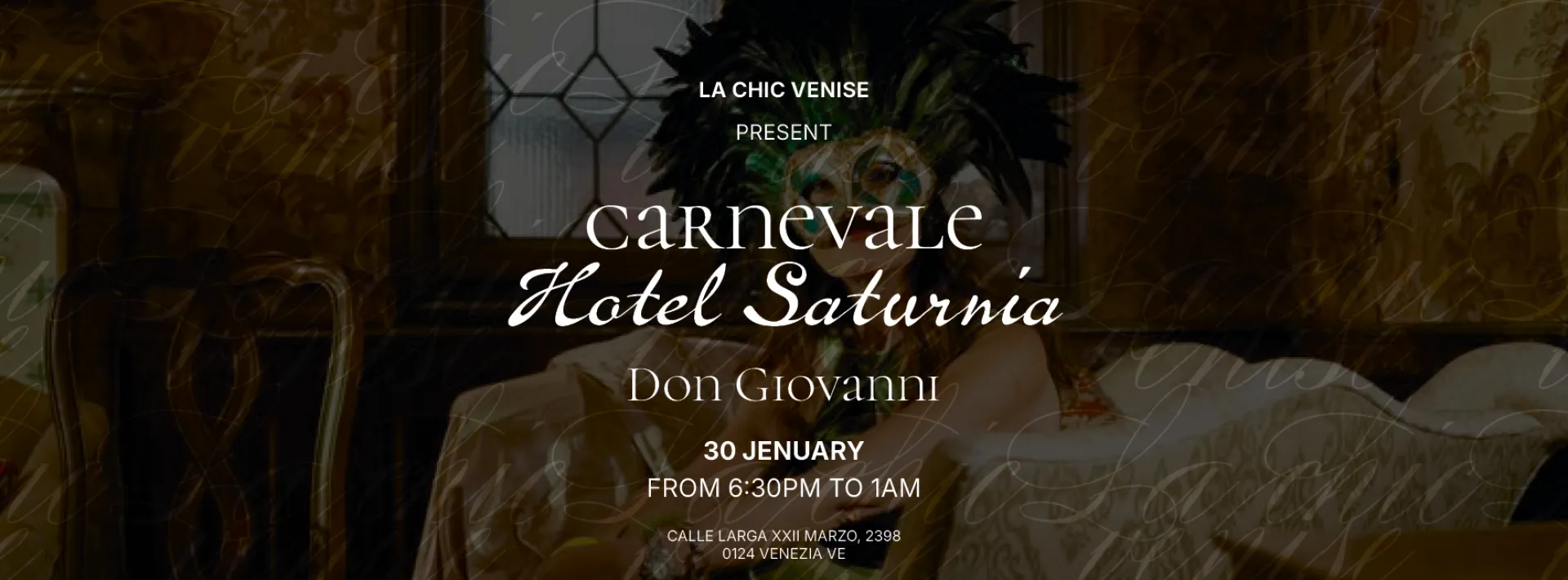 Don Giovanni Venice Carnival 2027