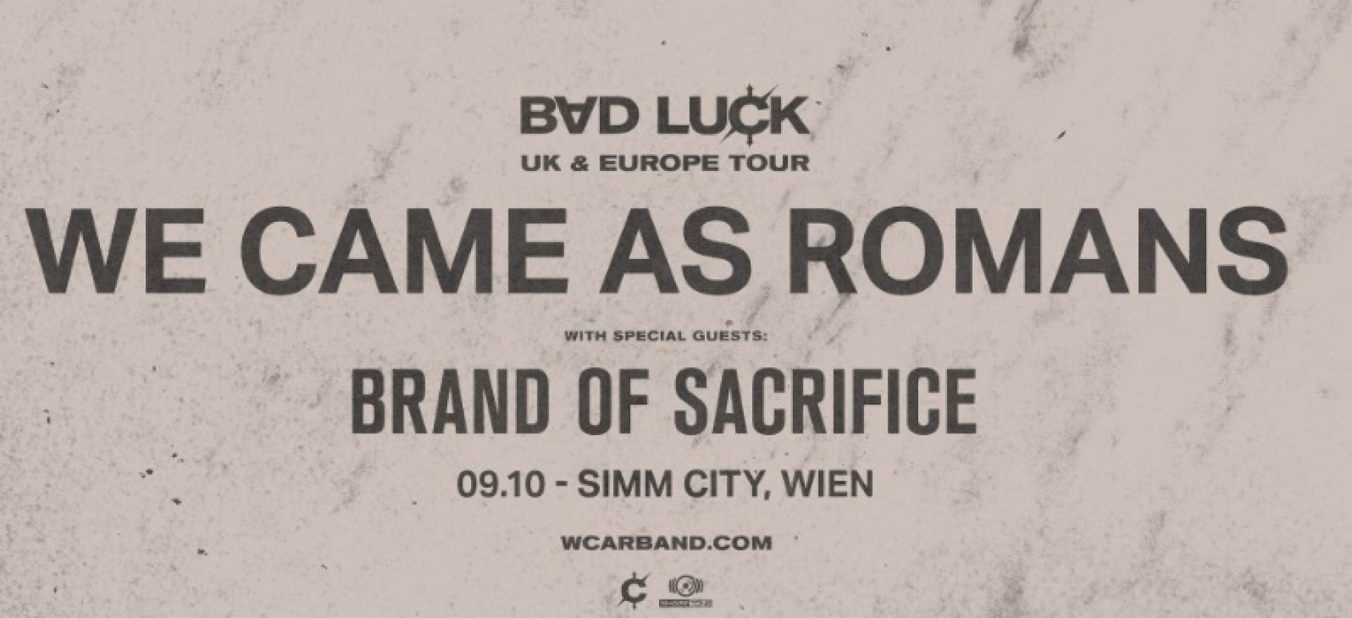 We Came As Romans, Bad Luck Tour
