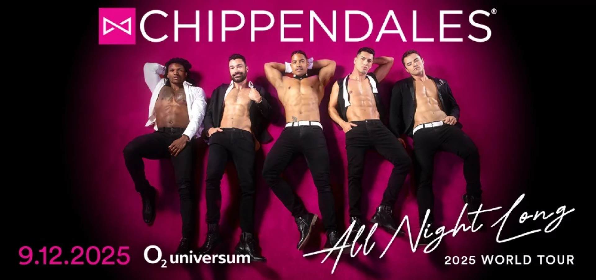Chippendales, All Night Long 2025 World Tour