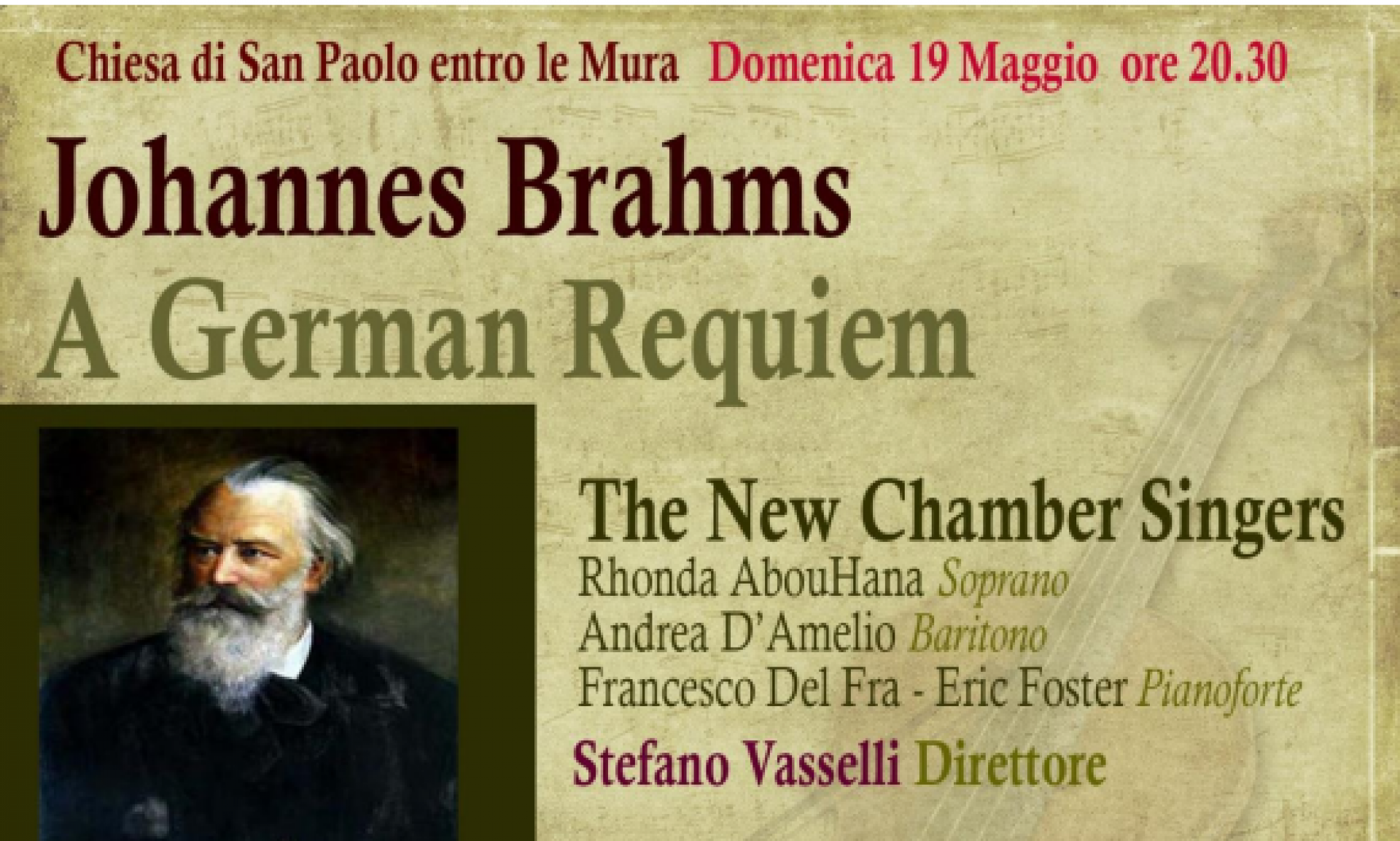 Johannes Brahms, Un Requiem Tedesco