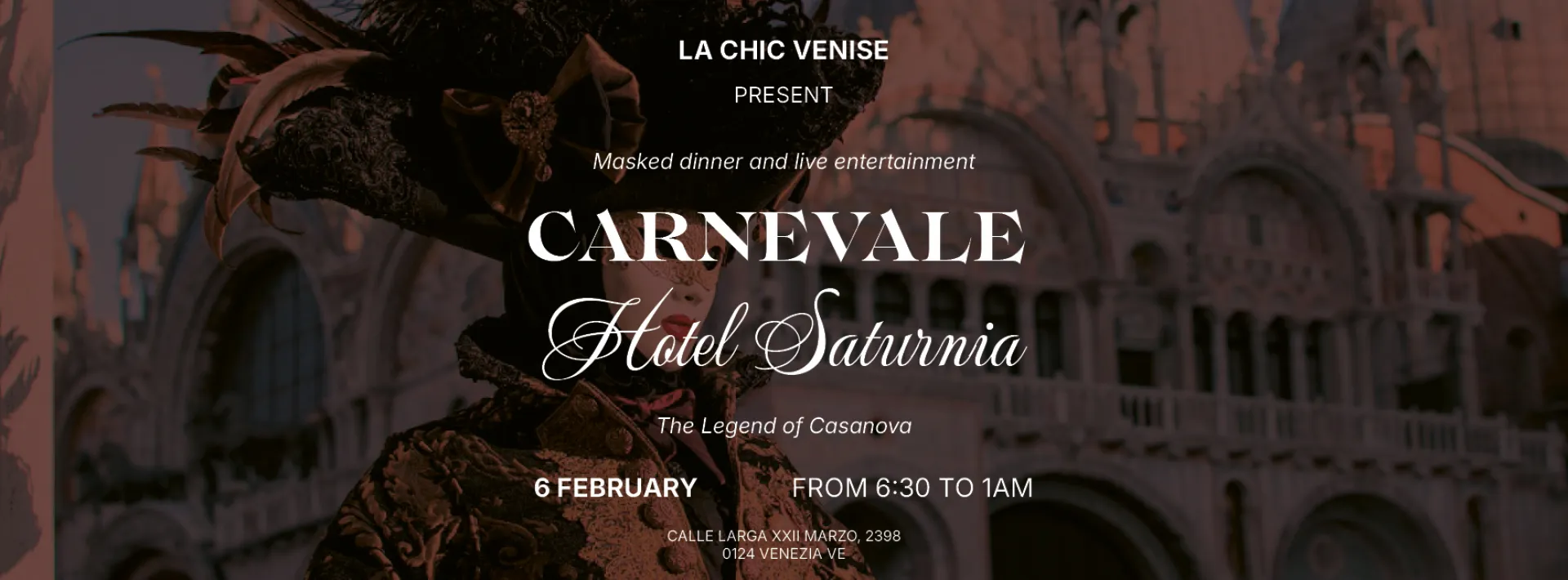 Casanova Venice Carnival 2027