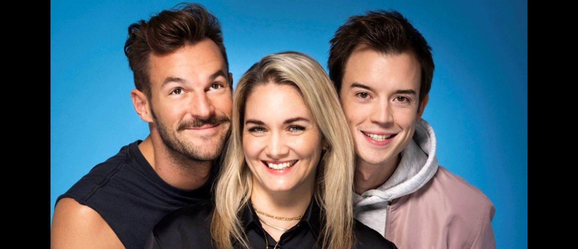 Paul Pizzera, Gabi Hiller und Philipp Hansa