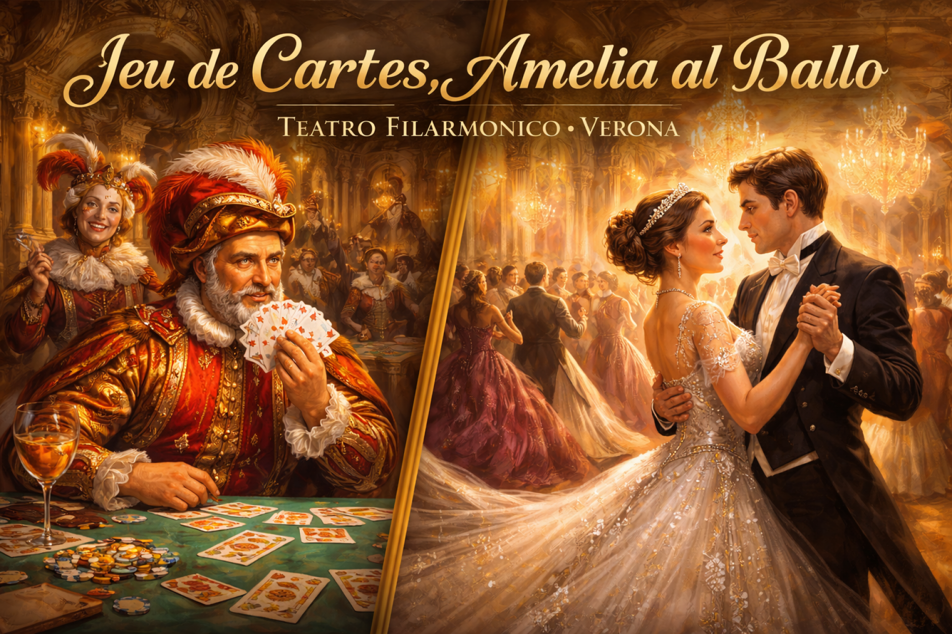 Jeu de Cartes, Amelia al Ballo