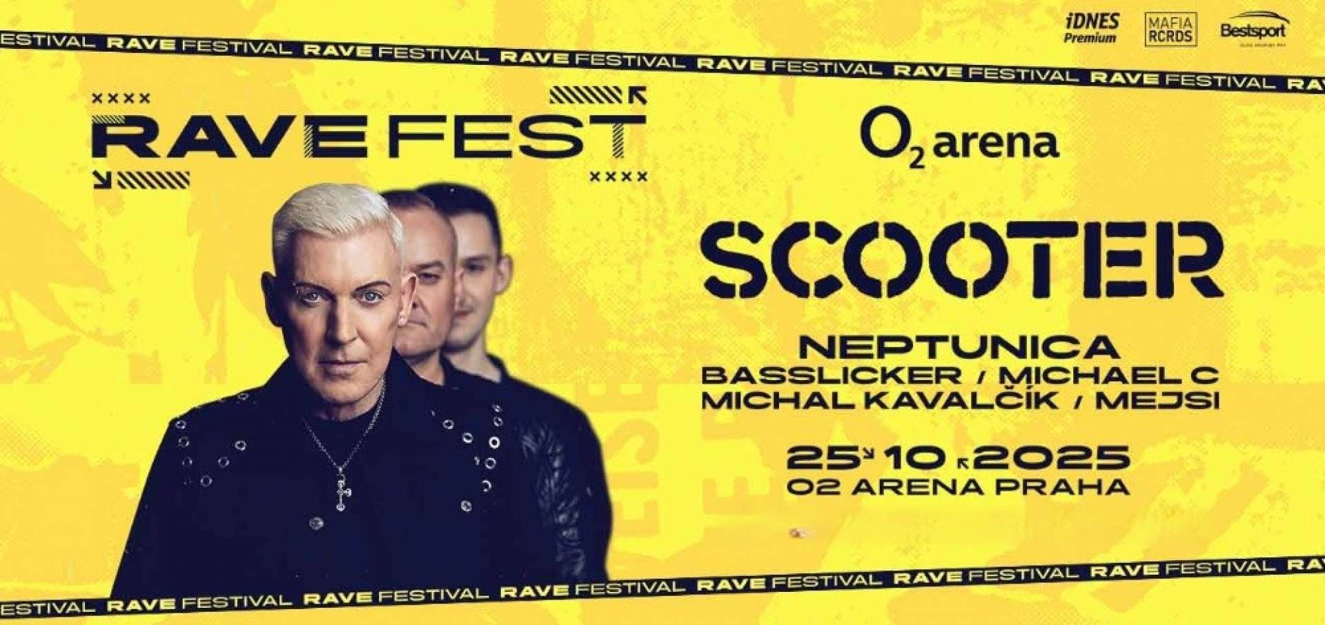 Scooter beim Rave Festival