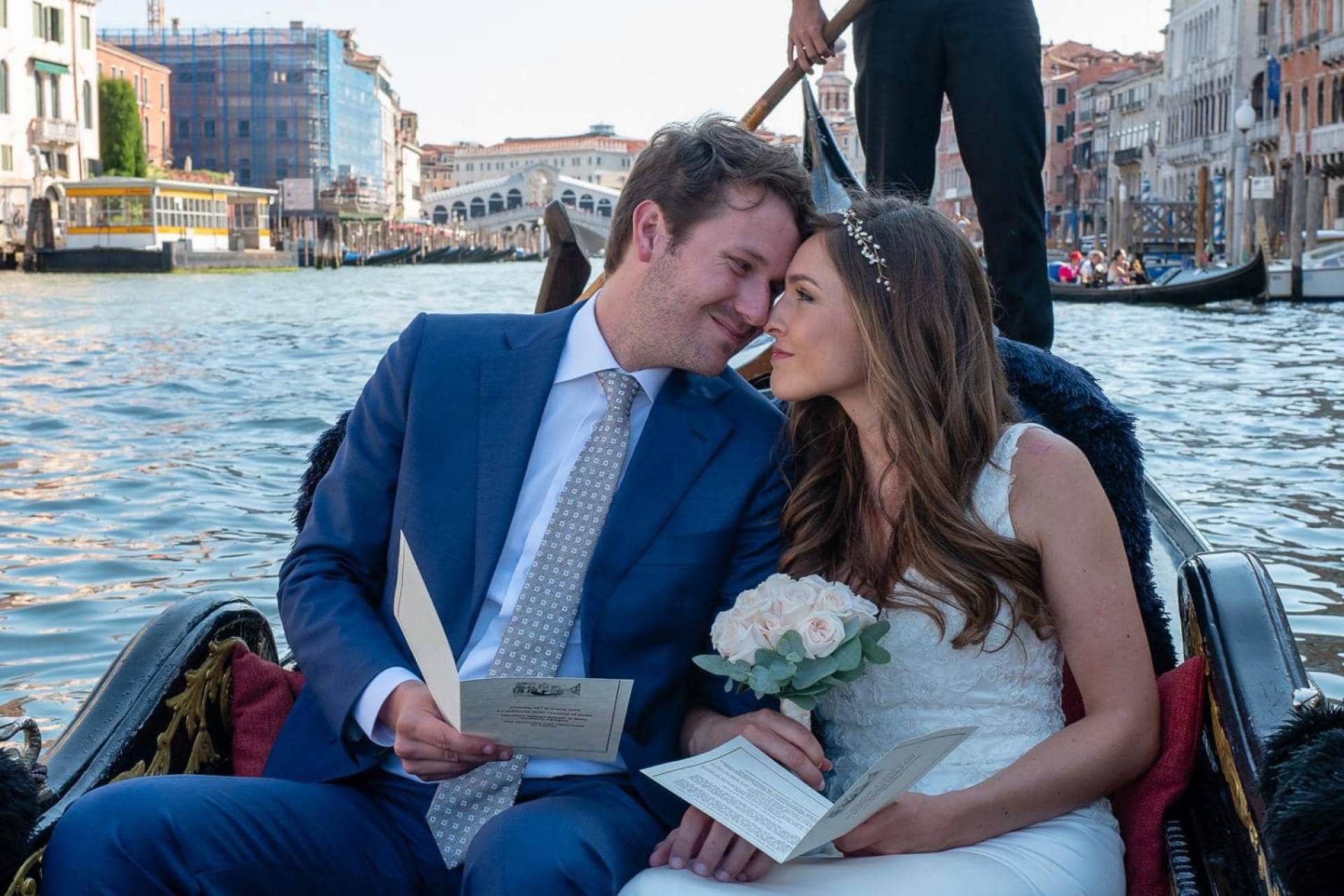 Renew Your Wedding Vows on a Venetian Gondola