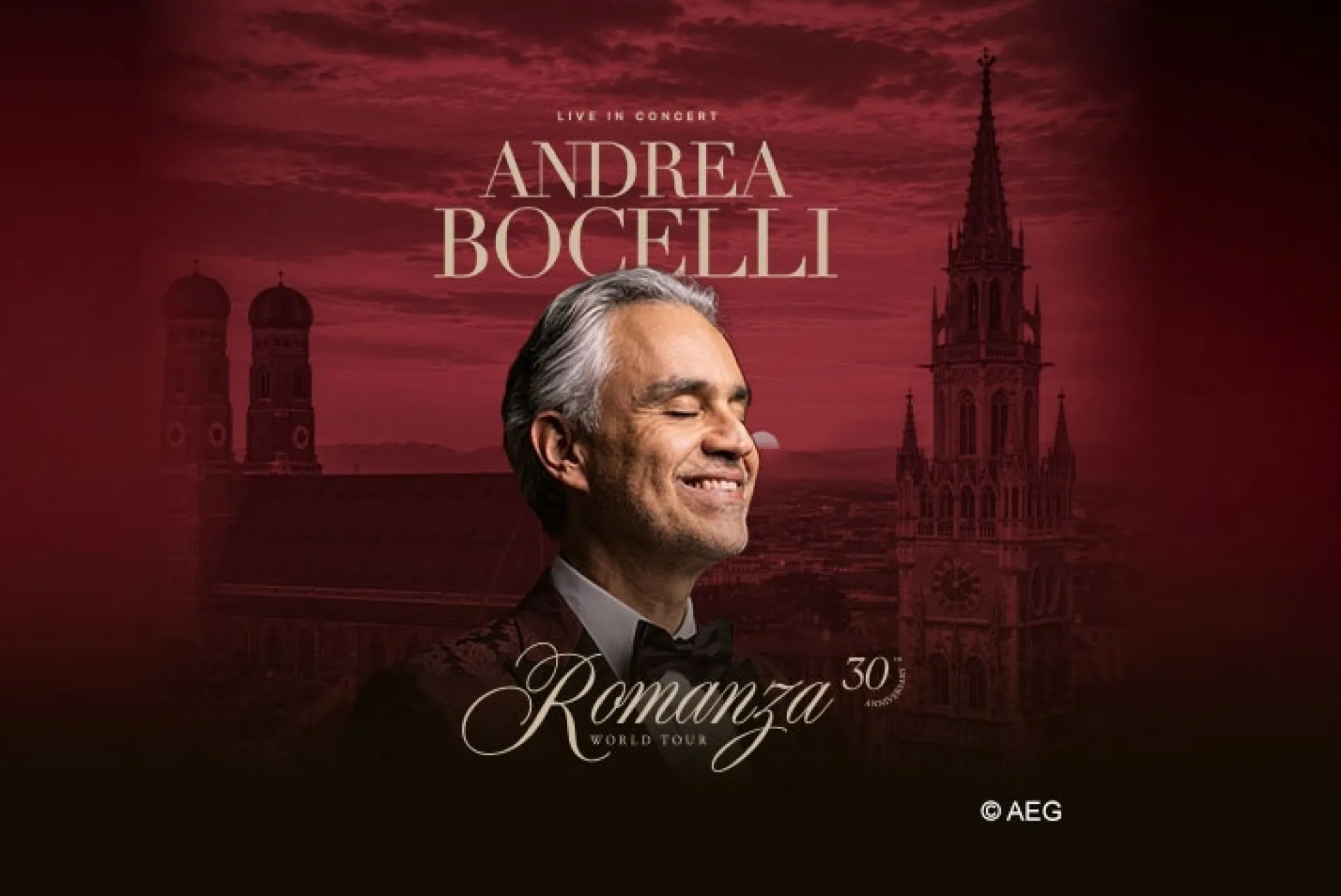 Andrea Bocelli | Romanza World Tour 2027