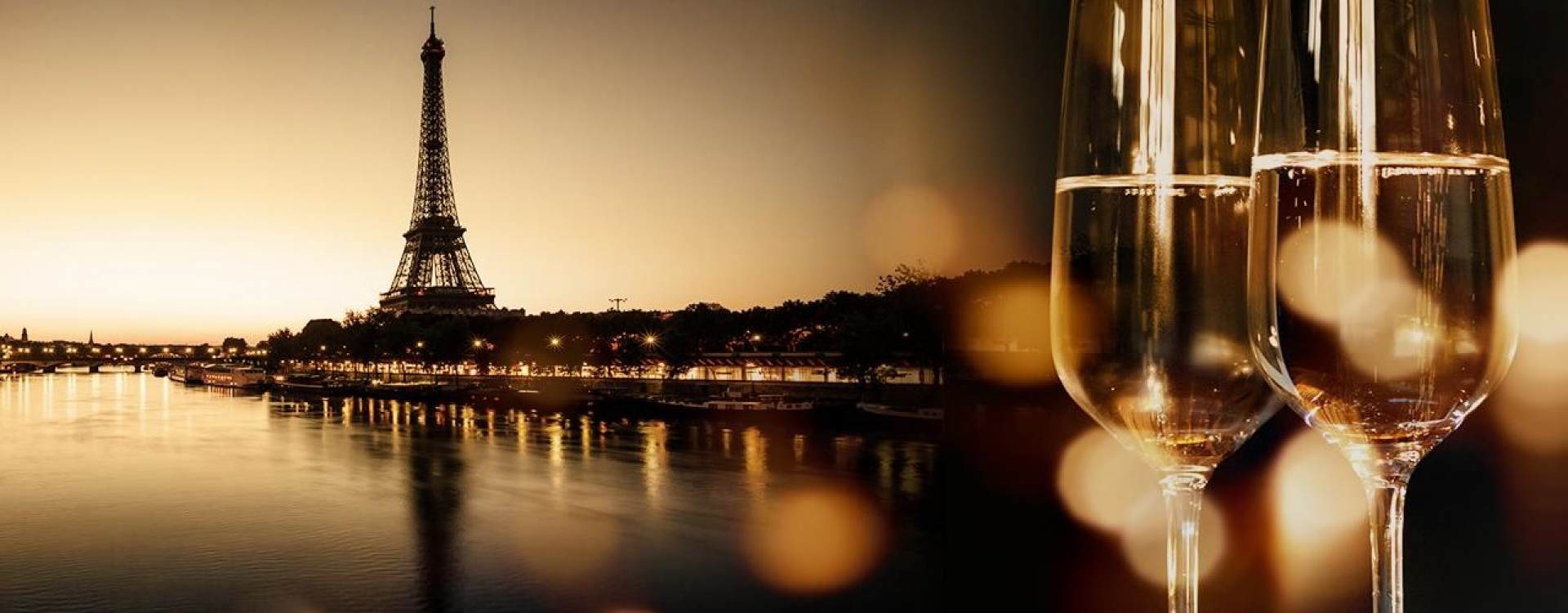 Cena y crucero de Nochevieja en París