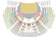 Harta scaunelor Teatrului Național din München