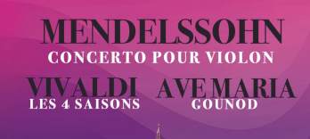 Времена года Вивальди, Аве Мария, Концерт Мендельсона