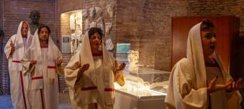 Roma, Catacumbas de San Calixto, Tour y Concierto