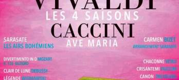 ヴィヴァルディの4つの季節、アヴェ・マリアと有名な協奏曲たち
