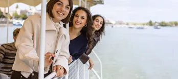Crociera turistica nel centro di Budapest