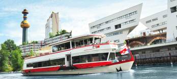 MS ブルー ドナウ号でウィーンのシティ クルーズ