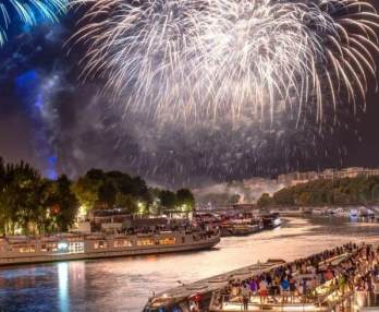 Bastille Day Fireworks Dinner Cruise