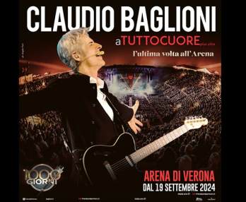 Claudio Baglioni a TUTTOCUORE plus ultra