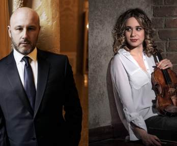 Riccardo Frizza y Anna Tifu