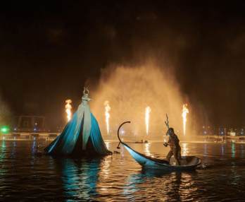 Spettacolo Acquatico all´Arsenale