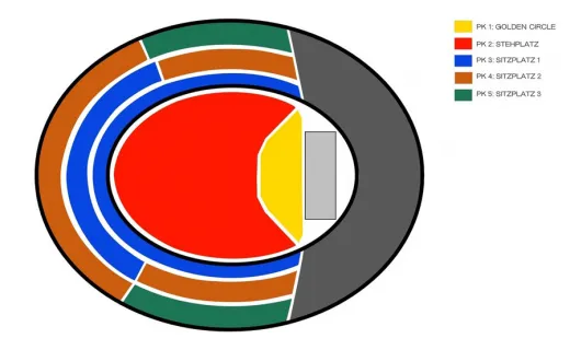 Sitzplan des Ernst-Happel-Stadions Wien
