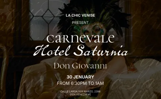 Don Giovanni Venedig Karneval 2027