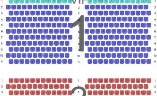 Konzertsaal im Theater Vigado Budapest 2