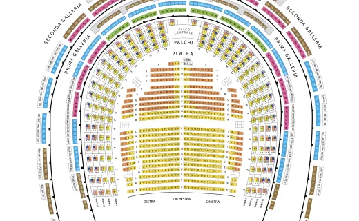 Teatro alla Scala Sitzplan