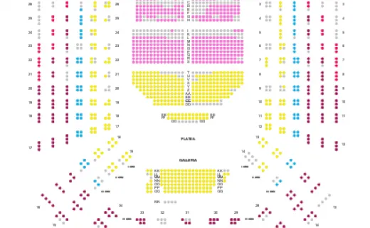 Teatro Verdi Firenze Seating Plan
