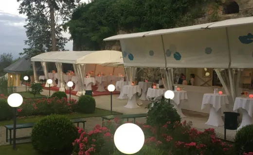 Jardín de Rosas en el Pöstlingberg de Linz