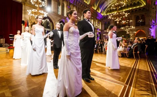 Silvestergala im Wiener Rathaus