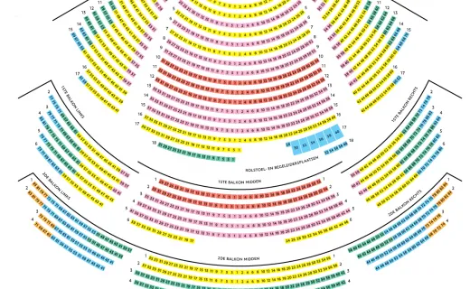 Plan Nacional de Asientos de la Ópera de Holanda