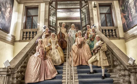 The Four Seasons by Antonio Vivaldi Venice Musicians in Baroque Costumes