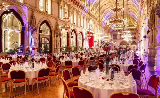 Silvestergala im Wiener Rathaus