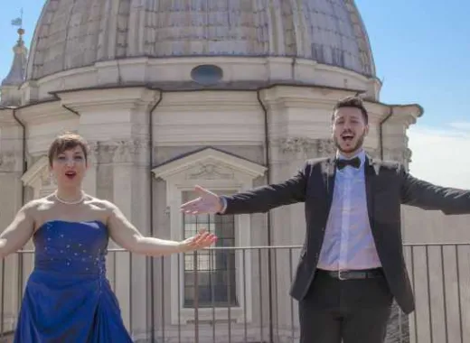 Opéra en plein air et apéritif à la Terrazza Borromini