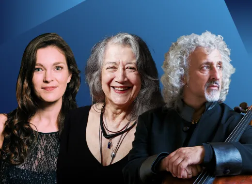 Janine Jansen, Mischa Maisky und Martha Argerich
