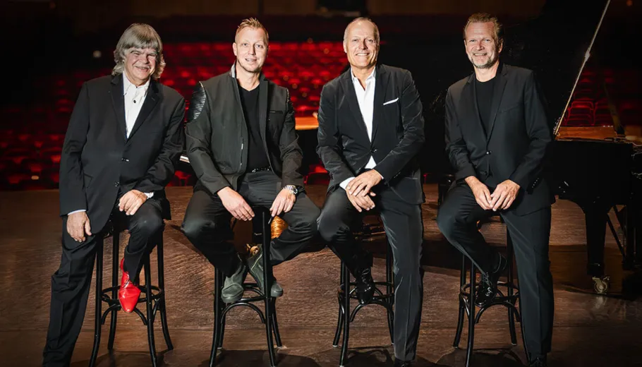 Vier Pianisten, Ein Konzert