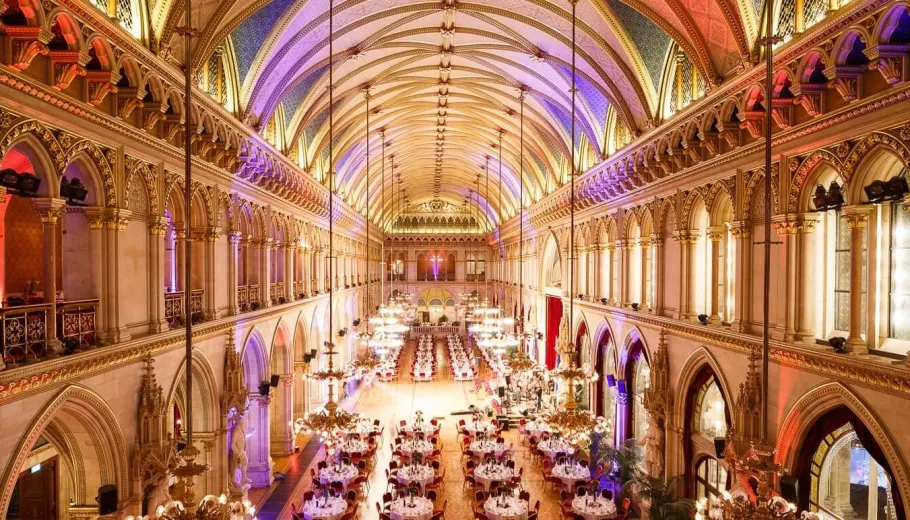 Gala di Capodanno al Municipio di Vienna