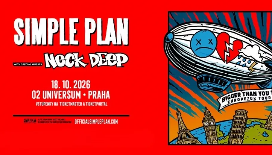 Simple Plan, Bigger Than You Think Europe Tour 2026