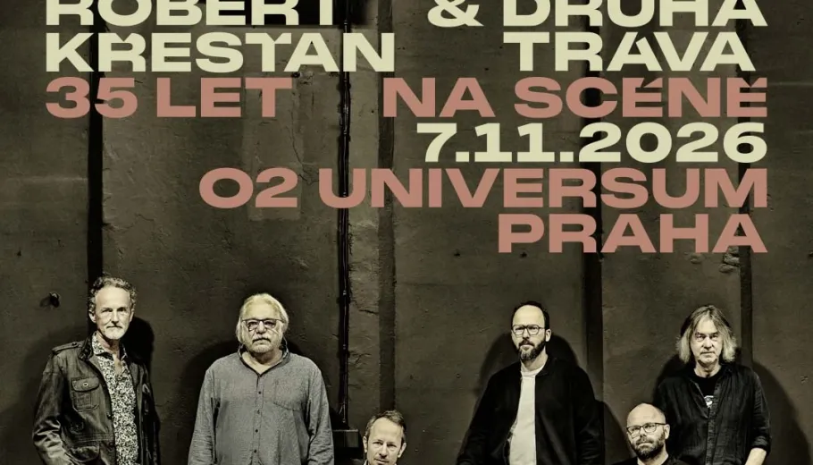 Robert Křesťan e Druhá tráva, 35 anni sul palco