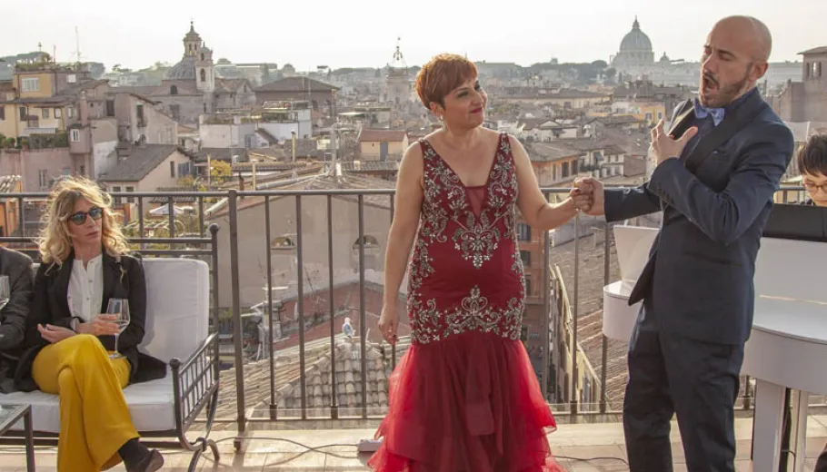 Espectáculo de ópera en Rooftop Bar: La Gran Belleza en Roma