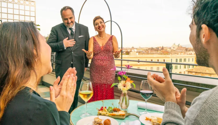 Opera e Aperitivo sul Rooftop di Trastevere