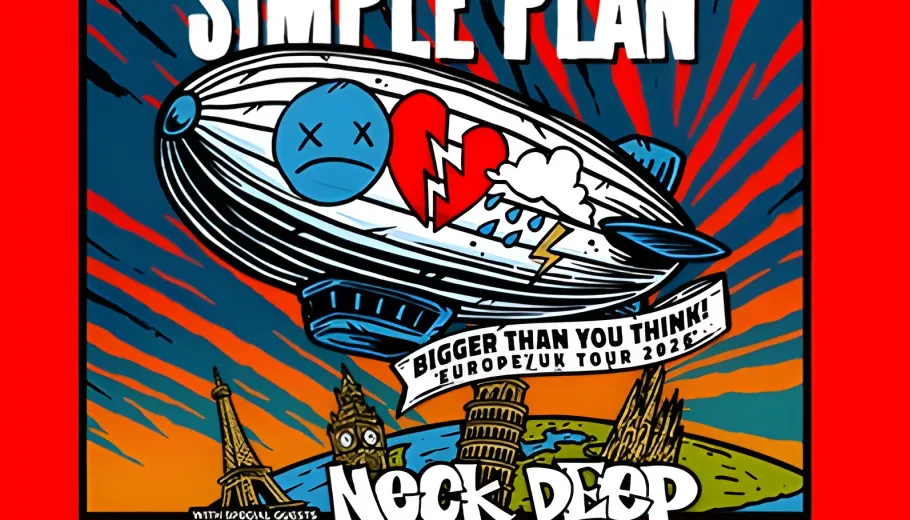 Simple Plan, Bigger Than You Think Europe Tour 2026